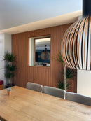 Eiken houten wandpanelen voor de woonkamer, slaapkamer, eetkamer, keuken, kantoor, bedrijfsruimte, hotel, restaurant, kinderkamer. Ook geschikt voor interieur designers en binnenhuisarchitecten