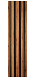 Valley Akoestische Houten Wandpaneel Caramel | 60x280cm per stuk |