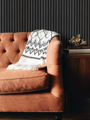 Valley Akoestische Houten Wandpaneel Coal | 60x280cm per stuk |