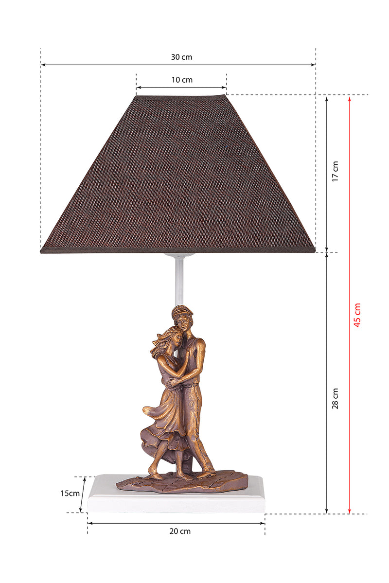 ( Pre Order ) DC Lights Lovli Tafellamp - 45cm x 30cm -Polyester - INCLUSIEF Lichtbron