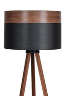 DC Lights Aledrez – Vloerlamp –Bruin / Zwart – Driepoot – 142 CM